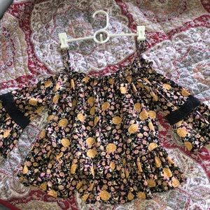 floral off shoulder top size M
